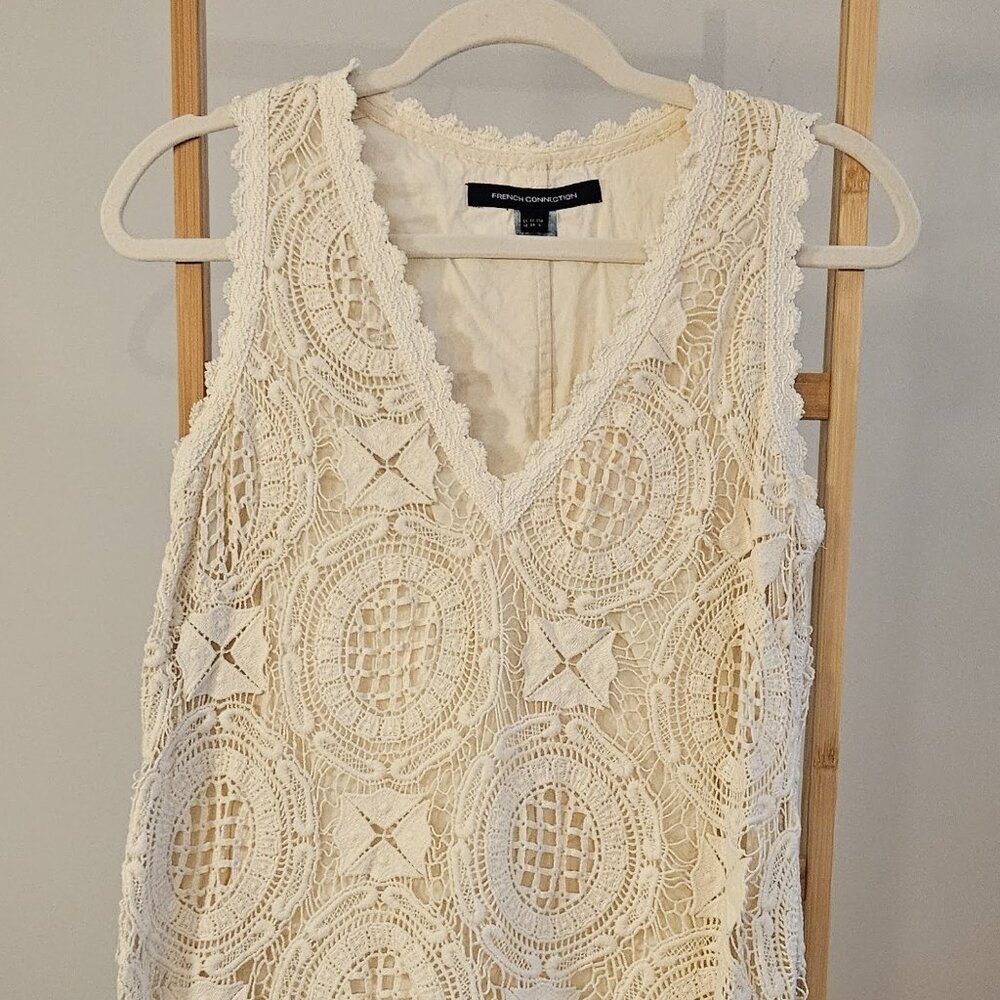 Ivory Lacy Dress